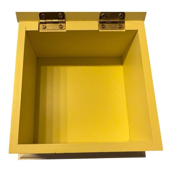 RARE Vintage Decoline New York Hand Made Hand Painted Trinket Box Exclusive! - Picture 7 of 12